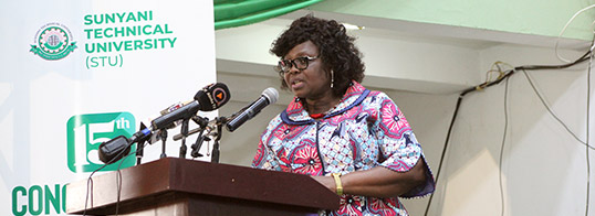 Bono Minister Encourages STU Products to own their Businesses