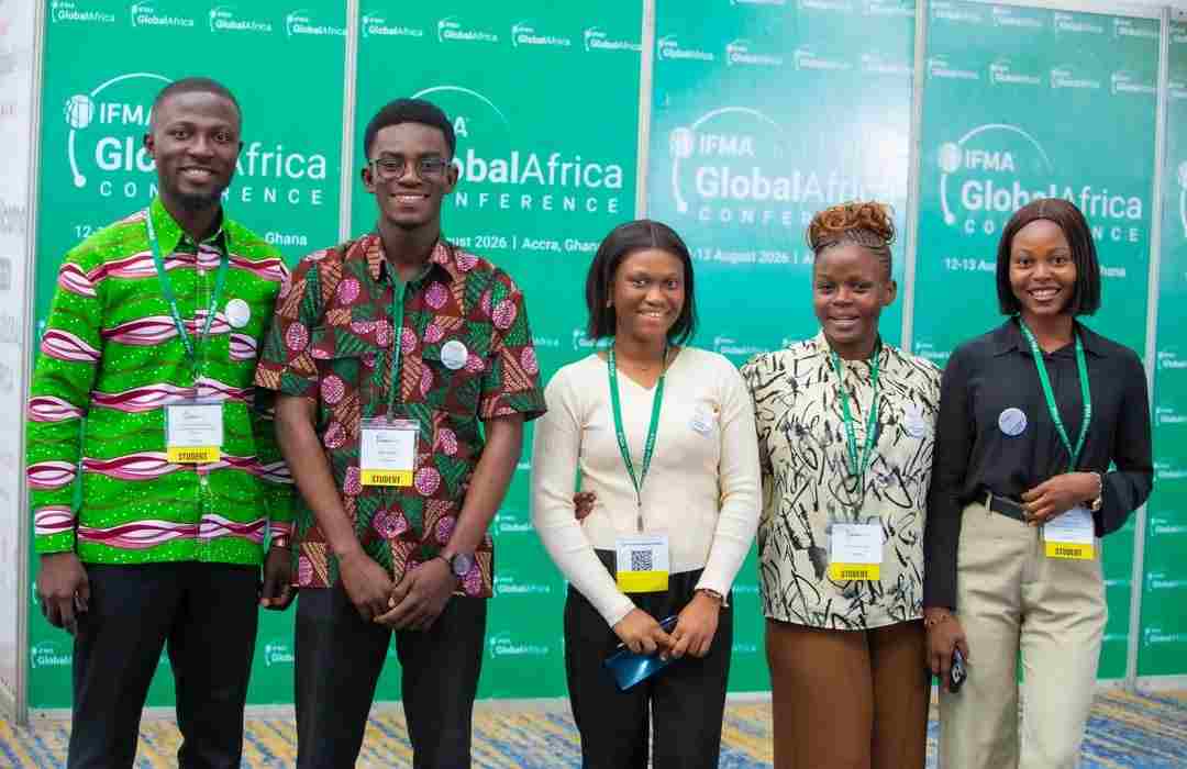Three STU Students Win IFMA Students Challenge at Global Conference in Accra