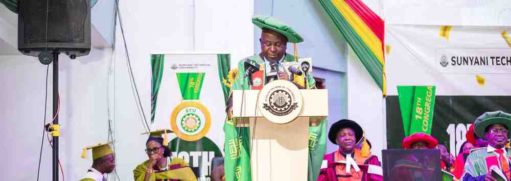 STU Council Chairman urges graduates to become job creators